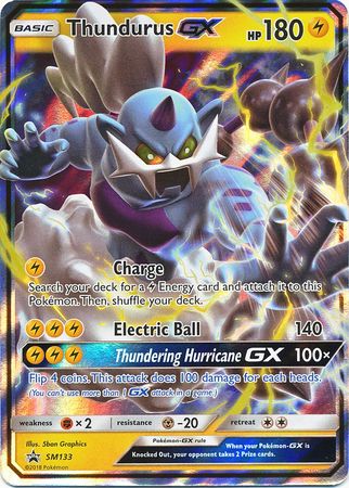 Black Star Promos - SM133 - Thunderus GX