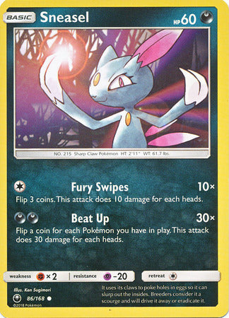 Celestial Storm - 086/168 - Sneasel
