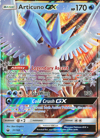 Celestial Storm - 031/168 - Articuno GX
