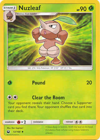 Celestial Storm - 013/168 - Nuzleaf