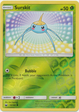 Celestial Storm - 015/168 - Surskit - Reverse Holo