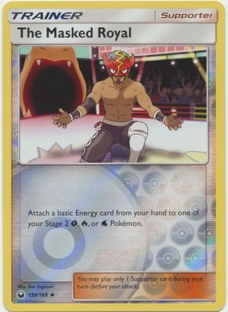 Celestial Storm - 139/168 - The Masked Royal - Reverse Holo