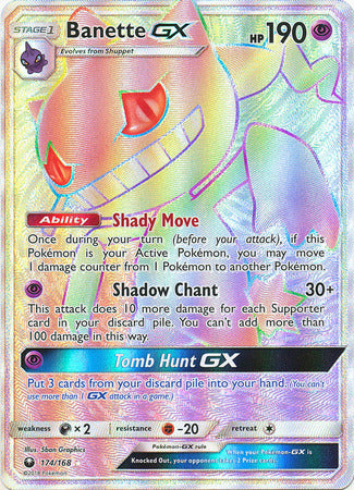 Celestial Storm - 174/168 - Banette GX