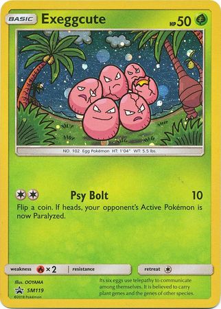 Black Star Promos - SM119 - Exeggcute - Holo