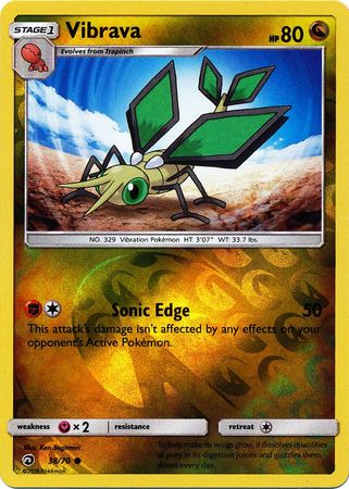 Dragon Majesty - 038/070 - Vibrava - Reverse Holo