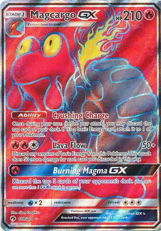 Lost Thunder - 198/214 - Magcargo GX