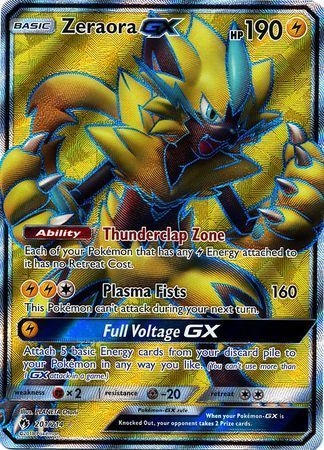 Lost Thunder - 201/214 - Zeraora GX