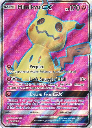 Lost Thunder - 206/214 - Mimikyu GX