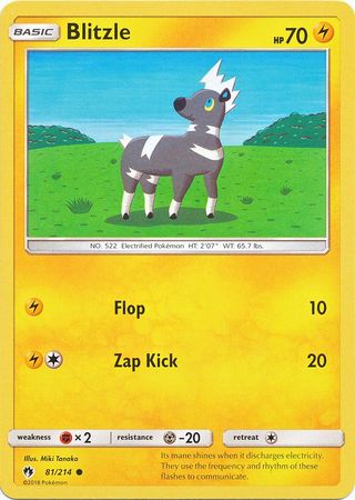 Lost Thunder - 081/214 - Blitzle