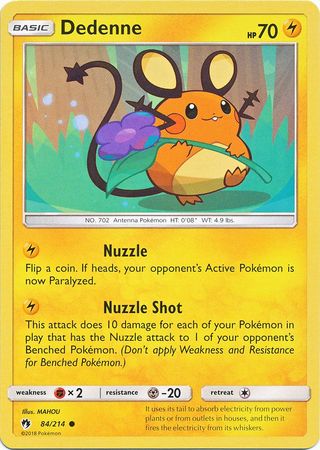 Lost Thunder - 084/214 - Dedenne