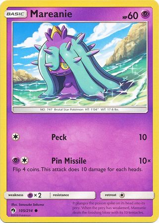 Lost Thunder - 105/214 - Mareanie