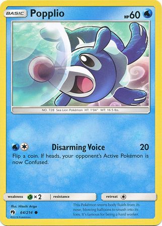 Lost Thunder - 064/214 - Popplio
