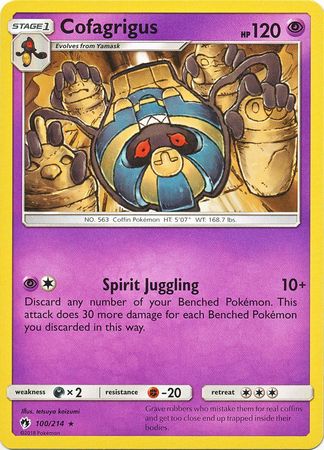 Lost Thunder - 100/214 - Cofagrigus