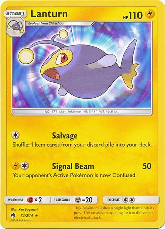 Lost Thunder - 074/214 - Lanturn