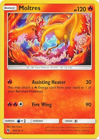 Lost Thunder - 038/214 - Moltres