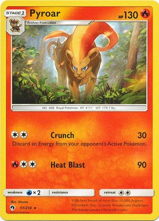 Lost Thunder - 051/214 - Pyroar