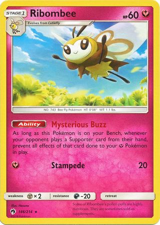 Lost Thunder - 146/214 - Ribombee