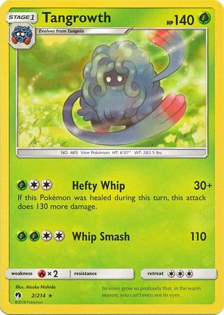 Lost Thunder - 002/214 - Tangrowth