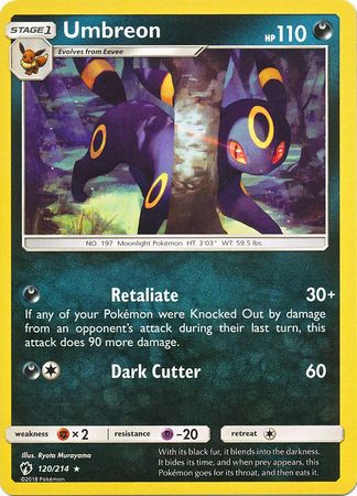 Lost Thunder - 120/214 - Umbreon