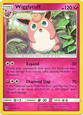 Lost Thunder - 134/214 - Wigglytuff