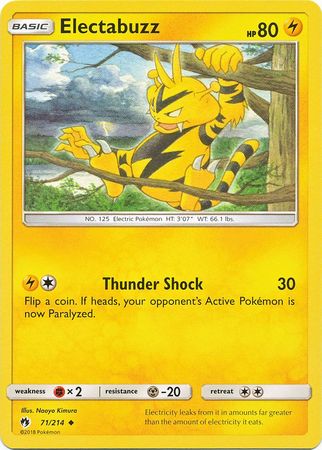 Lost Thunder - 071/214 - Electabuzz