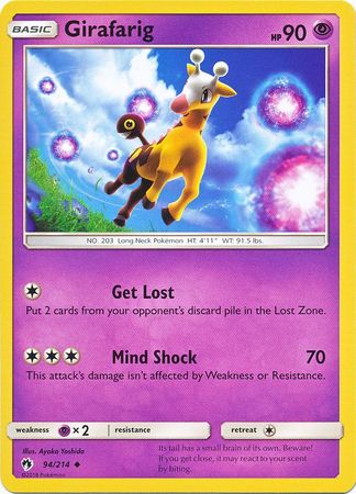 Lost Thunder - 094/214 - Girafarig