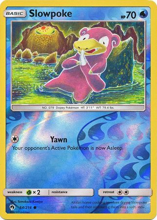 Lost Thunder - 054/214 - Slowpoke - Reverse Holo