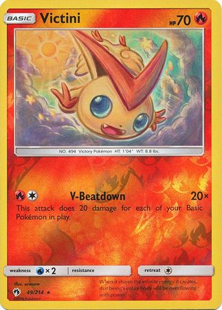 Lost Thunder - 049/214 - Victini - Reverse Holo