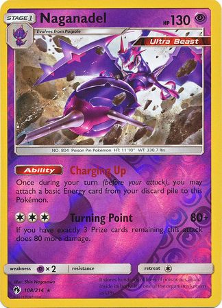Lost Thunder - 108/214 - Naganadel - Reverse Holo