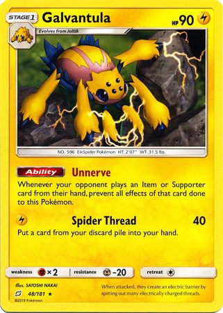 Team Up - 048/181 - Galvantula