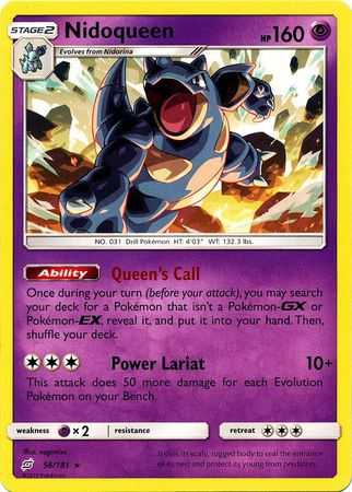 Team Up - 056/181 - Nidoqueen