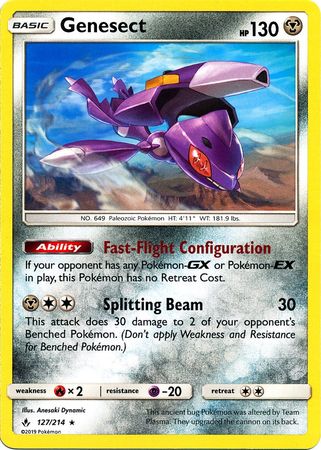 Unbroken Bonds - 127/214 - Genesect