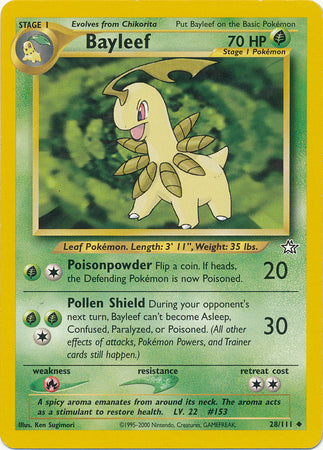 Neo Genesis - 028/111 - Bayleef