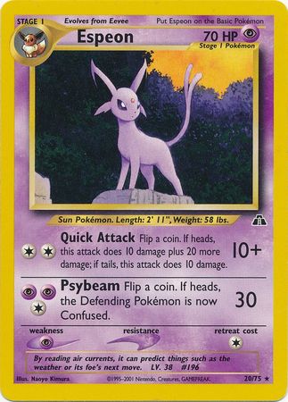 Neo Discovery - 020/075 - Espeon