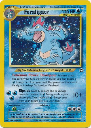 Neo Genesis - 005/111 - Feraligatr - Holo