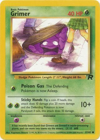 Team Rocket - 057/082 - Grimer