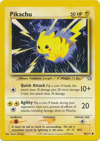 Neo Genesis - 070/111 - Pikachu