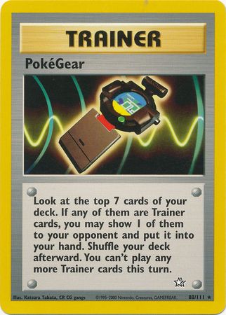 Neo Genesis - 088/111 - PokéGear