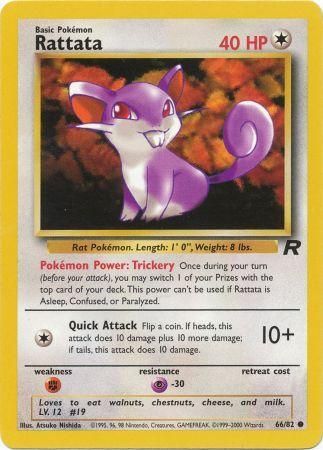 Team Rocket - 066/082 - Rattata