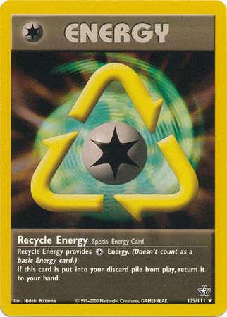Neo Genesis - 105/111 - Recycle Energy