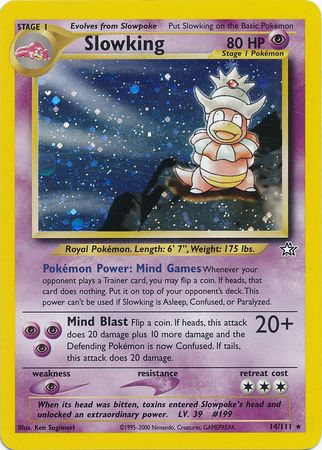 Neo Genesis - 014/111 - Slowking - Holo