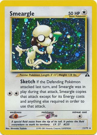 Neo Discovery - 011/075 - Smeargle - Holo