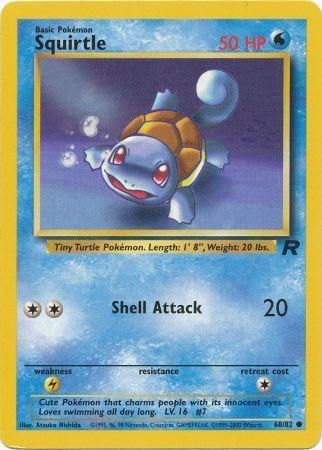 Team Rocket - 068/082 - Squirtle