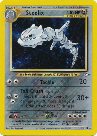 Neo Genesis - 015/111 - Steelix - Holo