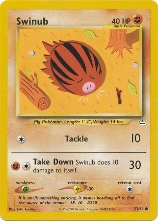 Neo Revelation - 057/064 - Swinub