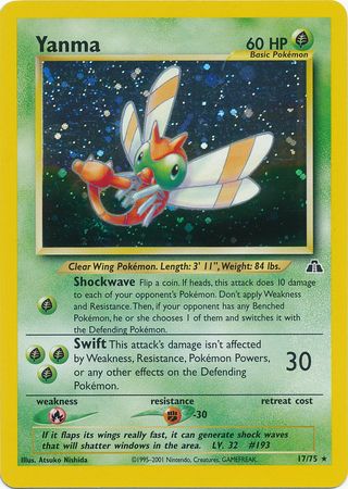 Neo Discovery - 017/075 - Yanma - Holo