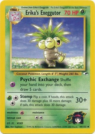 Gym Heroes - 044/132 - Erika's Exeggutor