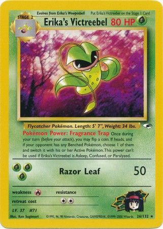 Gym Heroes - 026/132 - Erika's Victreebel