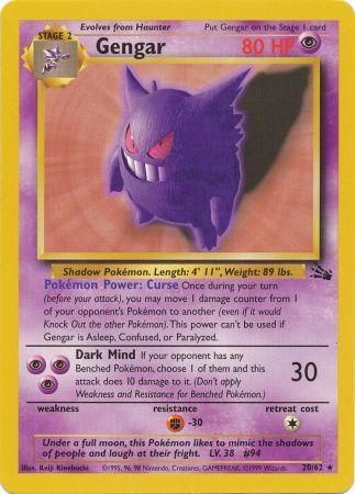 Fossil - 020/062 - Gengar