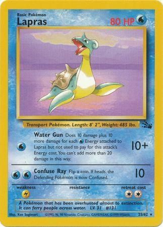 Fossil - 025/062 - Lapras